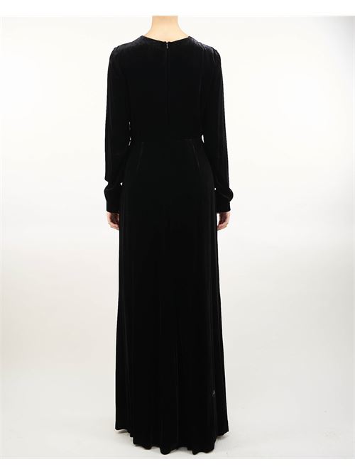 Long dress in shaved velvet Max Mara Studio MAX MARA STUDIO | abito | BAIA3